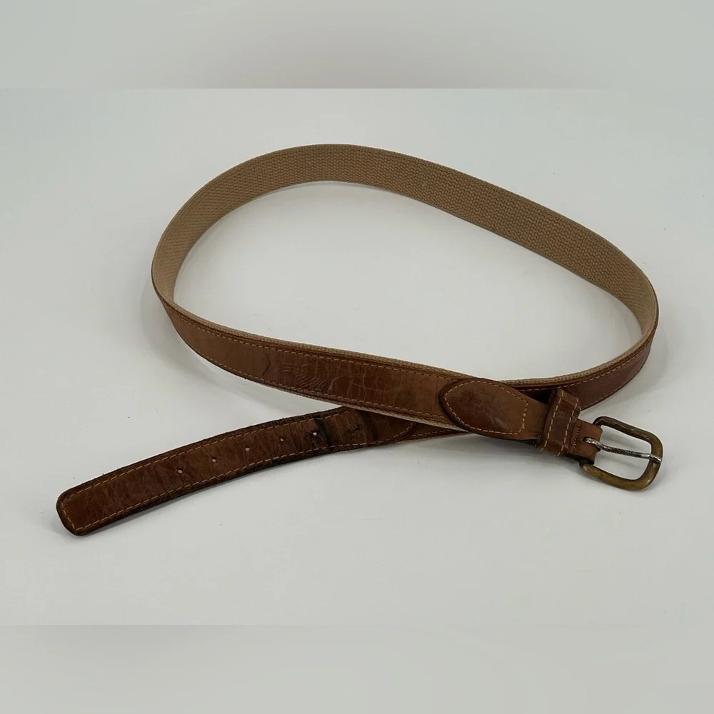 Sailfish‎ Leather & Canvas Belt 42